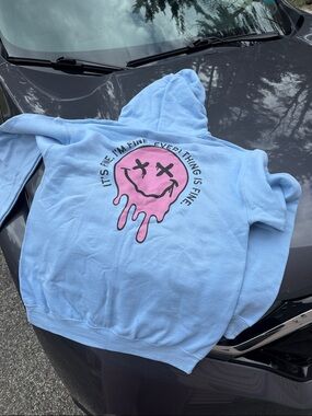 I’m Fine Hoodie Sweatshirt